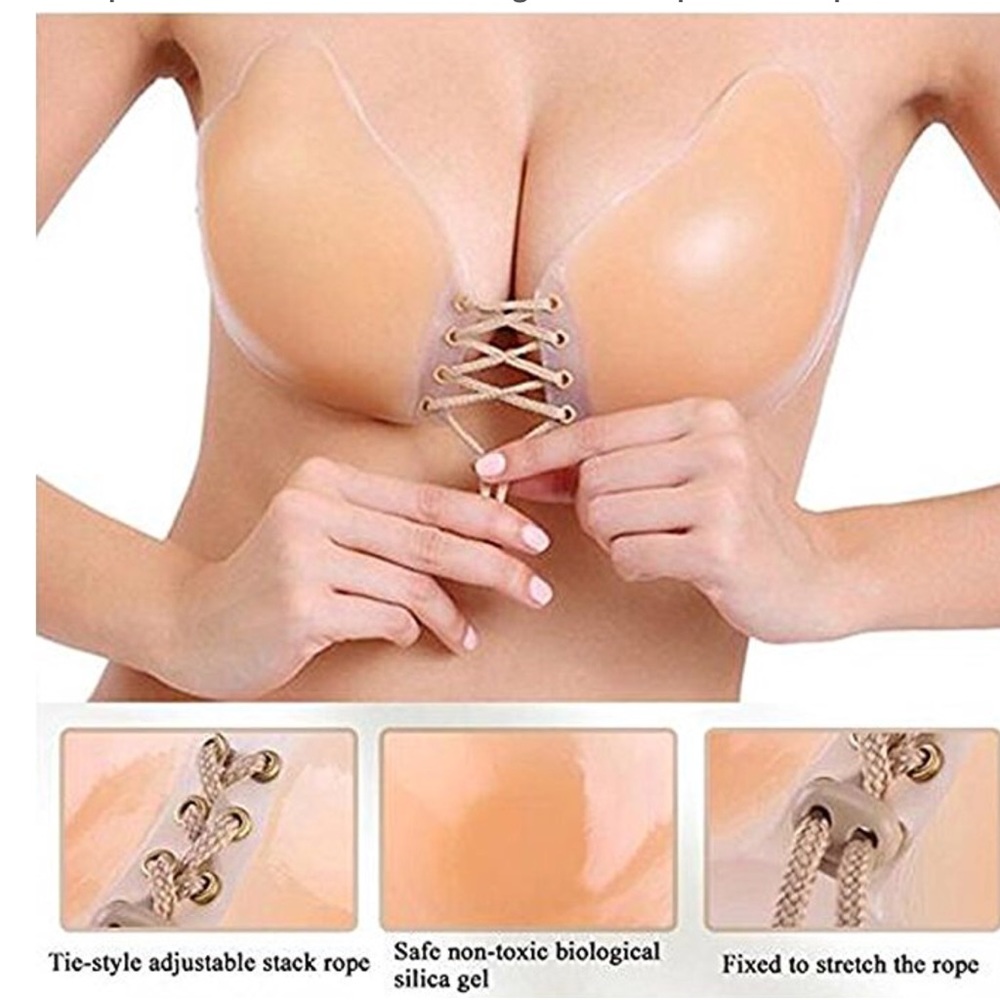⛔️SOLD OUT⛔️Silicone Self Adhesive Invisible Bra